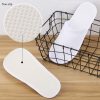 24 Pairs Disposable Spa Slippers, White, Closed Toe