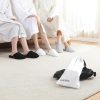 3-Pack Cotton Terry Closed-Toe Slippers for Women – Washable, Foldable for Travel & Guests