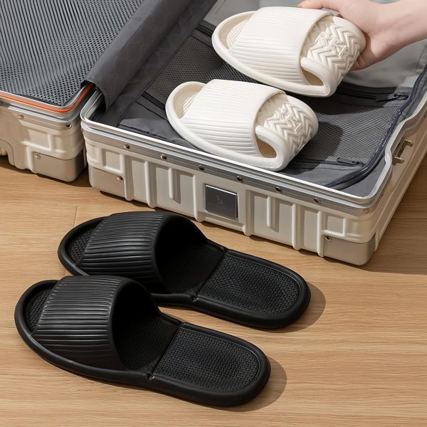 Portable Travel Slippers – Foldable, Non-Slip, Indoor & Outdoor